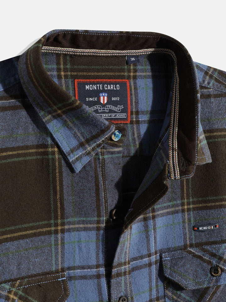 Monte Carlo Boys Checked Casual Smart Fit Shirt
