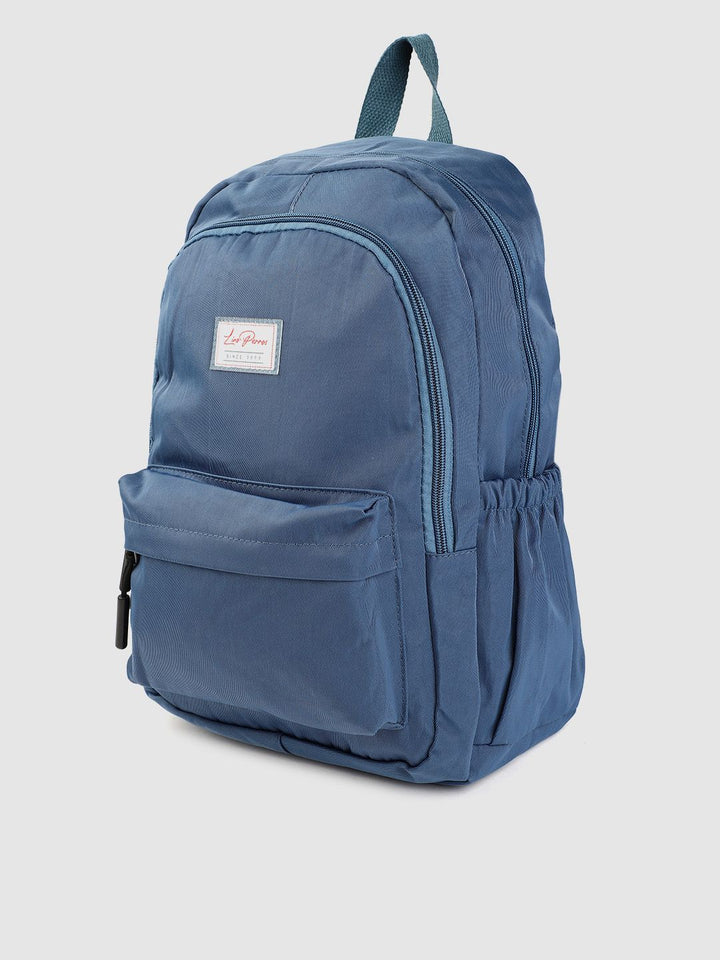 Lino Perros Women Navy Blue 14 Inch Laptop Backpack
