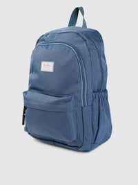 Lino Perros Women Navy Blue 14 Inch Laptop Backpack