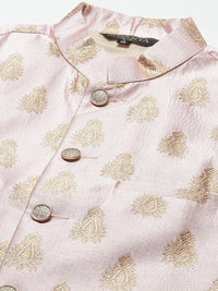 SOJANYA Men Teal Kurta with Churidar