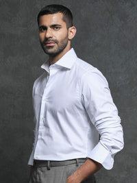 RARE RABBIT Men Ronas Slim Fit Cotton Formal Shirt