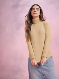 DressBerry Turtle Neck Fuzzy Sweater