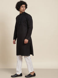 SOJANYA Mandarin Collar Regular Kurta With Trousers & Nehru Jacket
