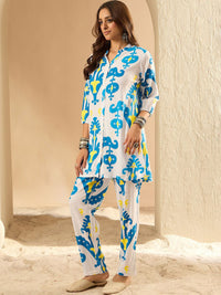 Indo Era Women Printed Regular Kurta with Trousers
