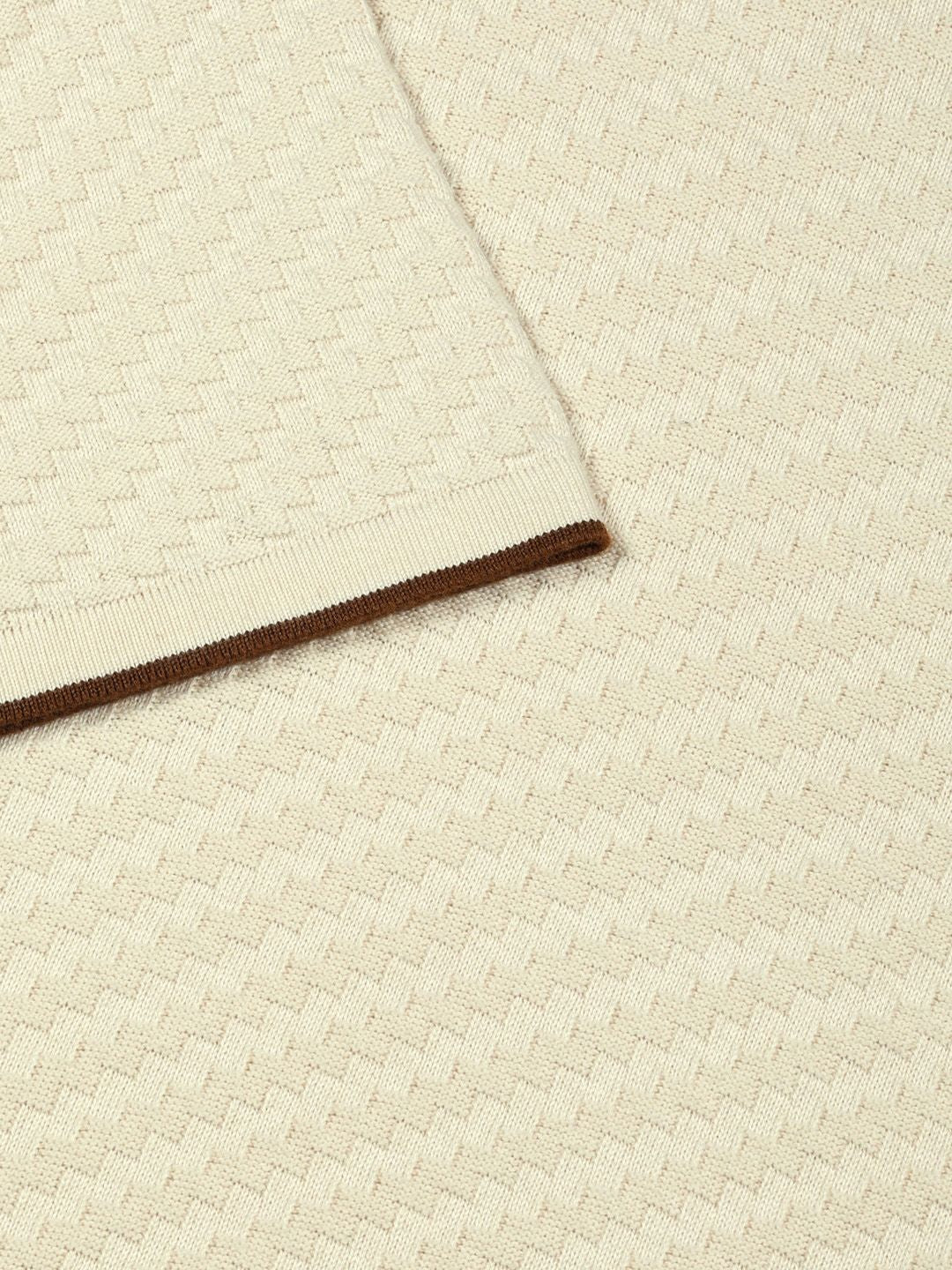 Thomas Scott Men Knit Textured Round Neck T-shirt