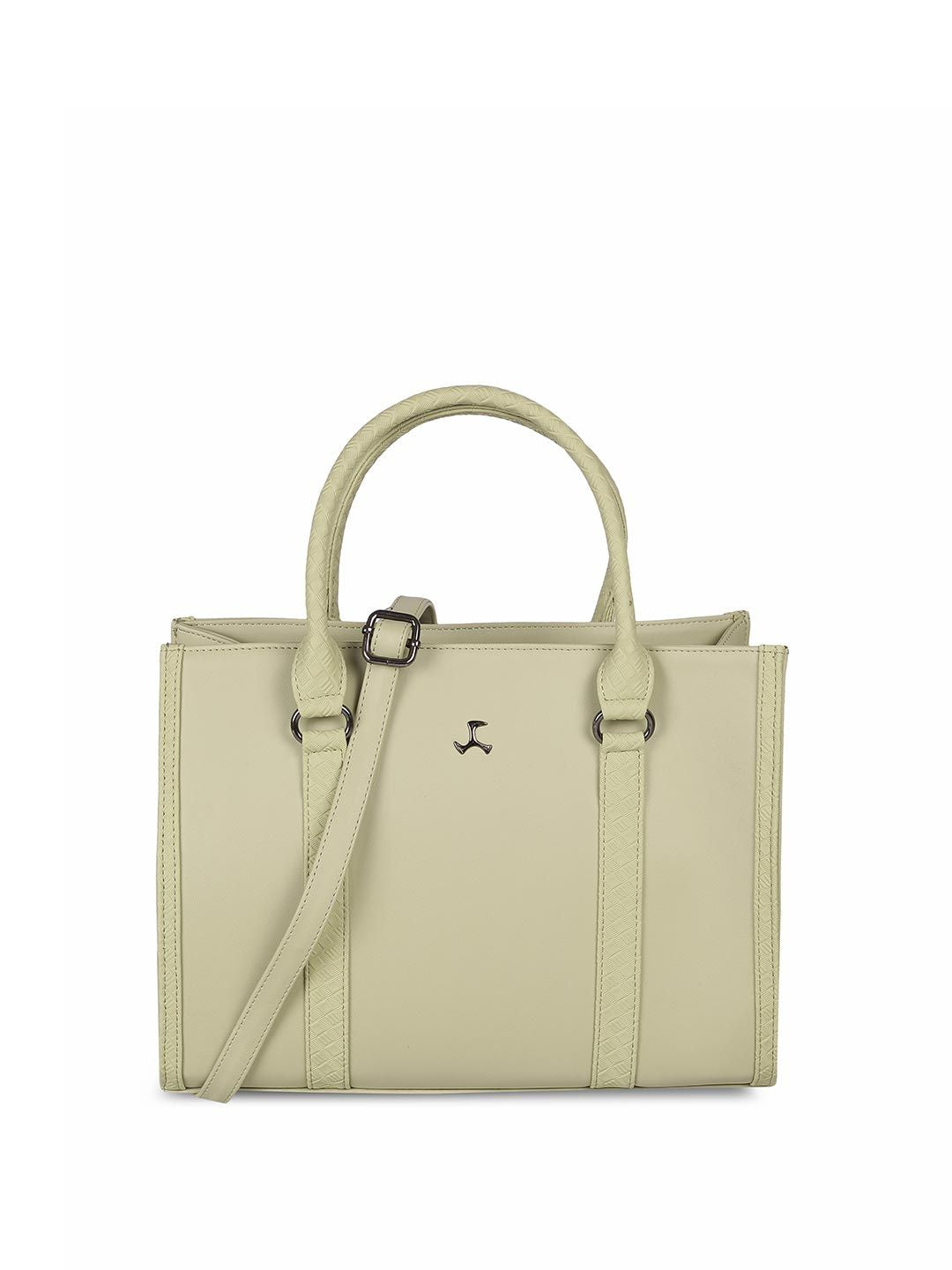 Mochi Women Structured Tote Bag with Tasselled