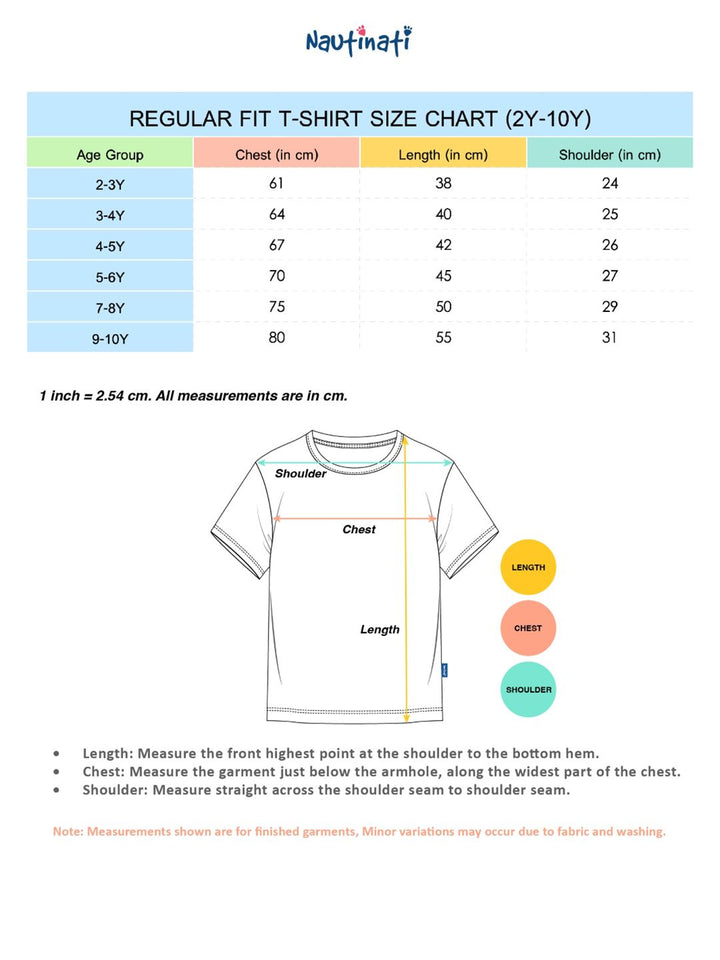 Nauti Nati Girls Pack of 2 Frozen Antimicrobial Graphic Printed Round Neck Cotton T-shirts