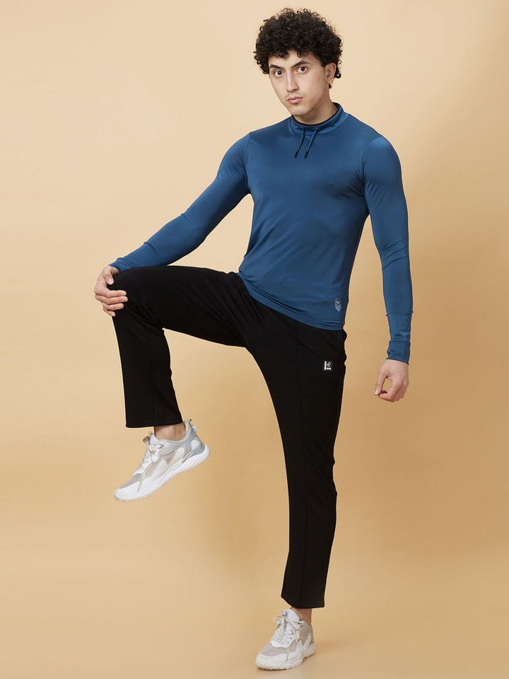 Being Human Men Henley Neck Pockets T-shirt