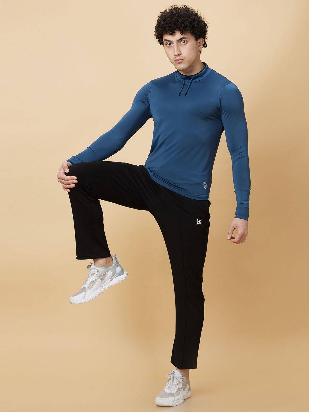 Being Human Men Henley Neck Pockets T-shirt