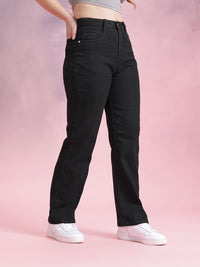 DressBerry Women Straight Fit Stretchable Jeans