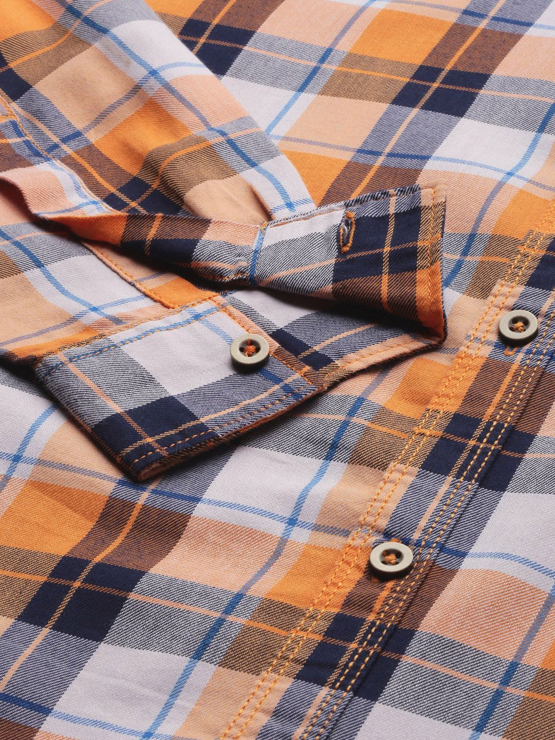 The Indian Garage Co Checked Casual Shirt