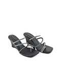 Lino Perros Embellished Open Toe Wedge Sandals