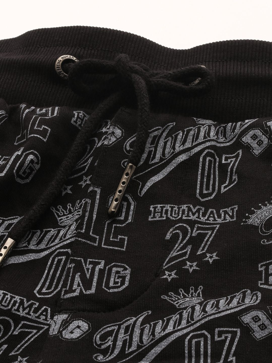 Being Human Men Pure Cotton Typography Printed Regular Shorts