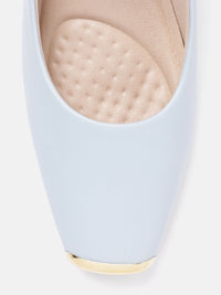 Lino Perros Embellished Detail Block Heels Pumps
