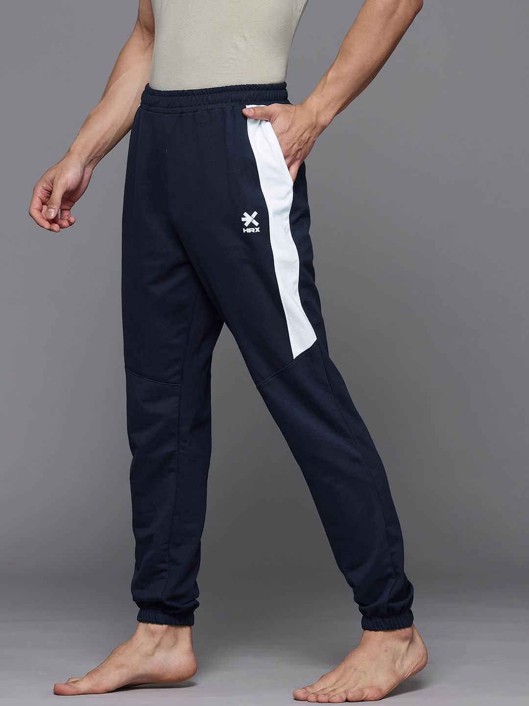 HRX by Hrithik Roshan Men Mid-Rise Yoga Joggers