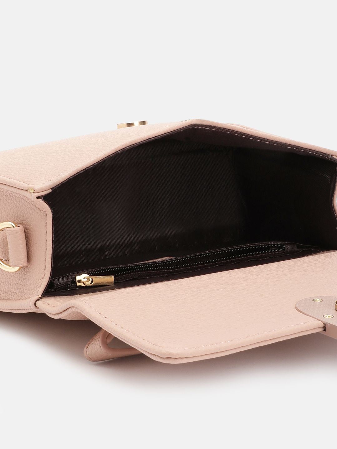 DressBerry Solid Structured Satchel