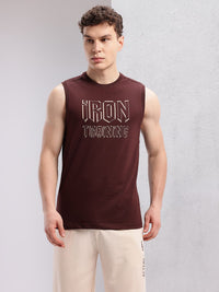 HRX by Hrithik Roshan Men Typography Printed Training T-shirt