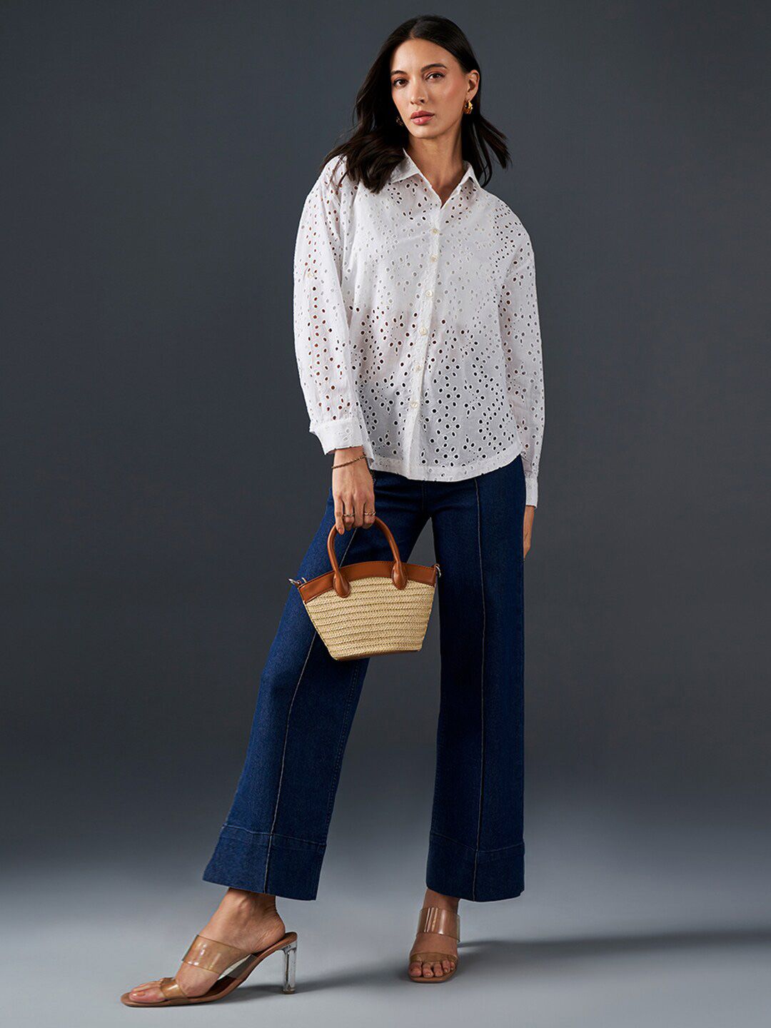 AND Cotton Shirt Style Top