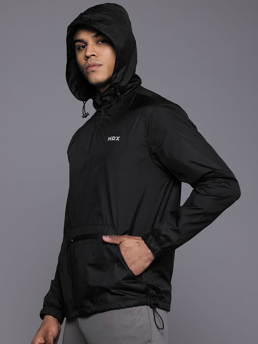 HRX by Hrithik Roshan Rapid-Dry Running Tailored Jacket
