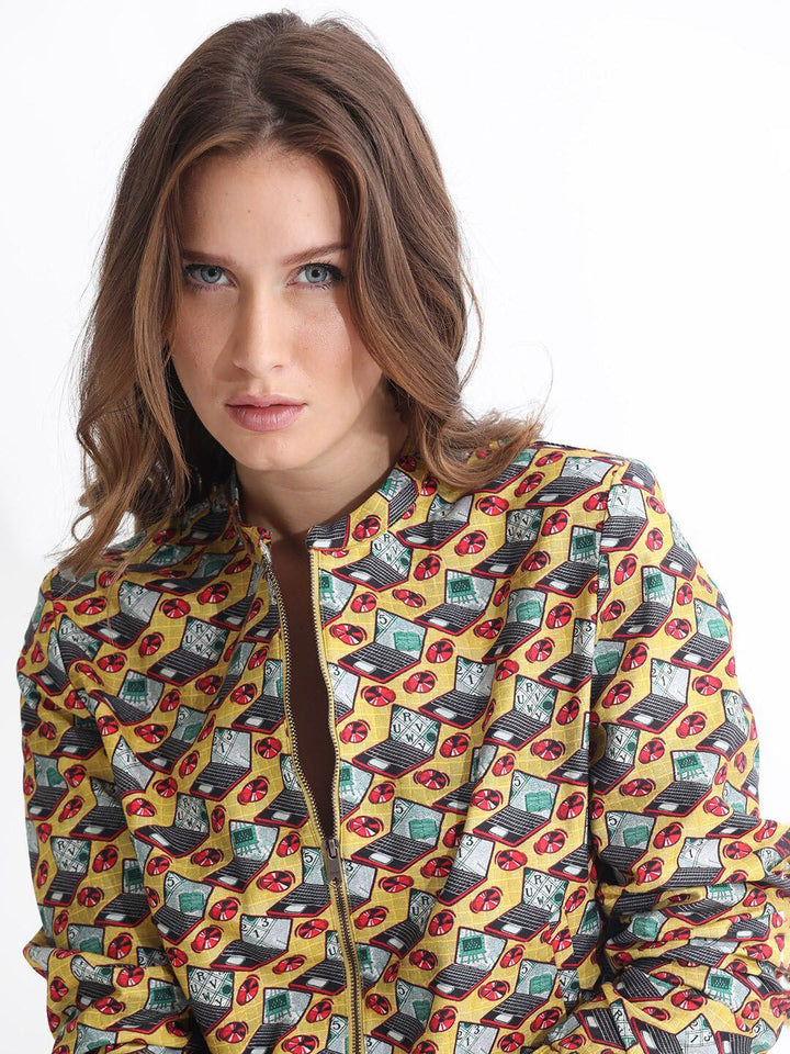RAREISM Printed Tailored Jacket