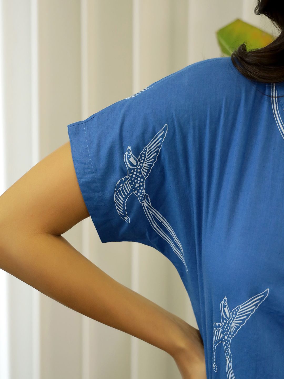 SANSKRUTIHOMES Women Printed Pure Cotton Night suit