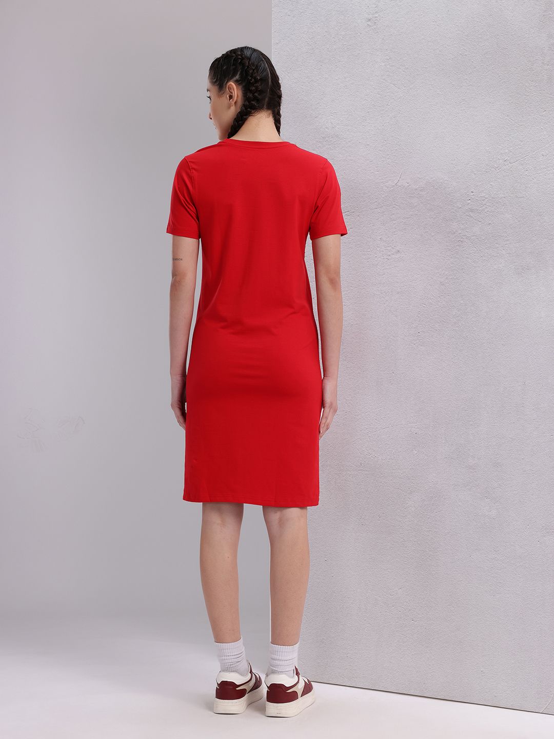 HRX by Hrithik Roshan Lifestyle Midi T-shirt Dress