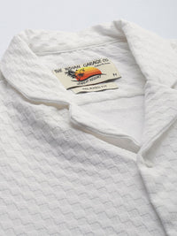 The Indian Garage Co Self Design Opaque Relaxed Fit Casual Shirt