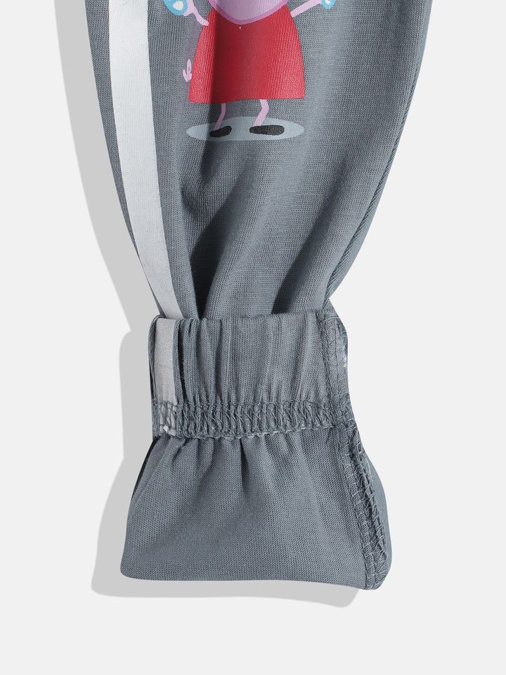 Happy Faces Girls Peppa Pig Pure Cotton Joggers