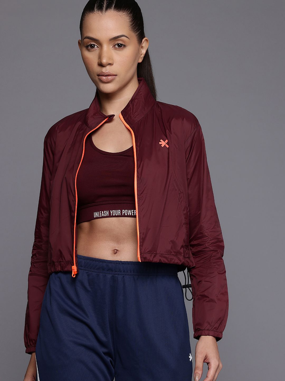 HRX by Hrithik Roshan Rapid-Dry Crop Training Jacket