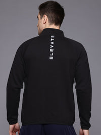 HRX by Hrithik Roshan Mock Collar Raglan Sleeve Training Sweatshirt