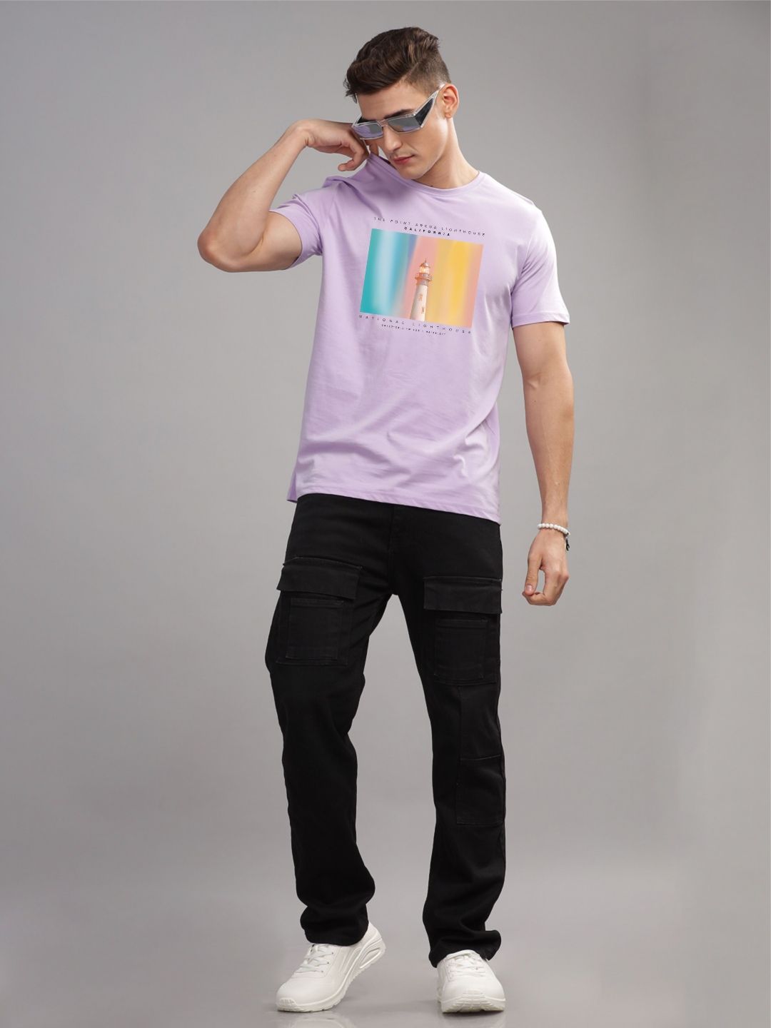 ADRO Men Printed T-shirt