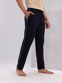 HRX by Hrithik Roshan Men Mid-Rise Yoga Track Pants with Contrast Piping