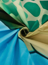 Moda Rapido X KLOTTHE Watak Kartun Hijau & Biru 400 TC Cadar dengan 2 Sarung Bantal