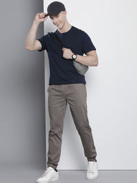 The Indian Garage Co Men Solid Slim Fit Joggers