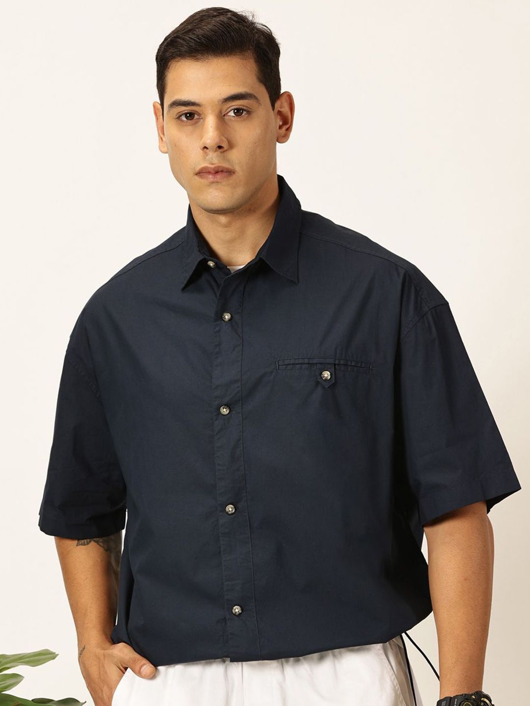 Thomas Scott Men Premium Opaque Casual Shirt