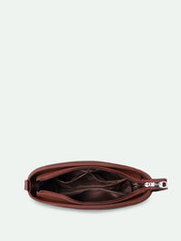 ZOUK Kovil Paisley Printed Structured Sling Bag
