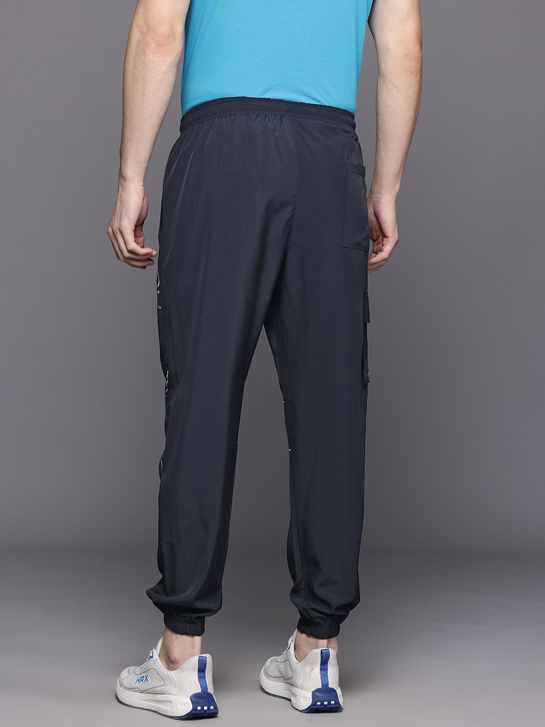 HRX oleh Hrithik Roshan Men Jogger Gaya Hidup Reflektif Gaya Kargo