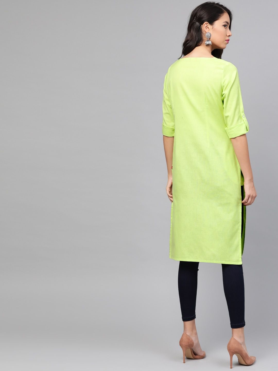 W Women Straight Cotton Kurta