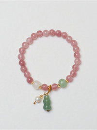 Gelang kristal wanita asin