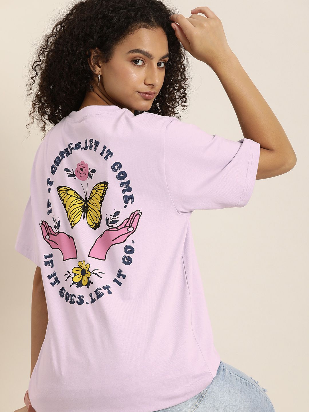 DILLINGER Pure Cotton Printed Oversized T-shirt
