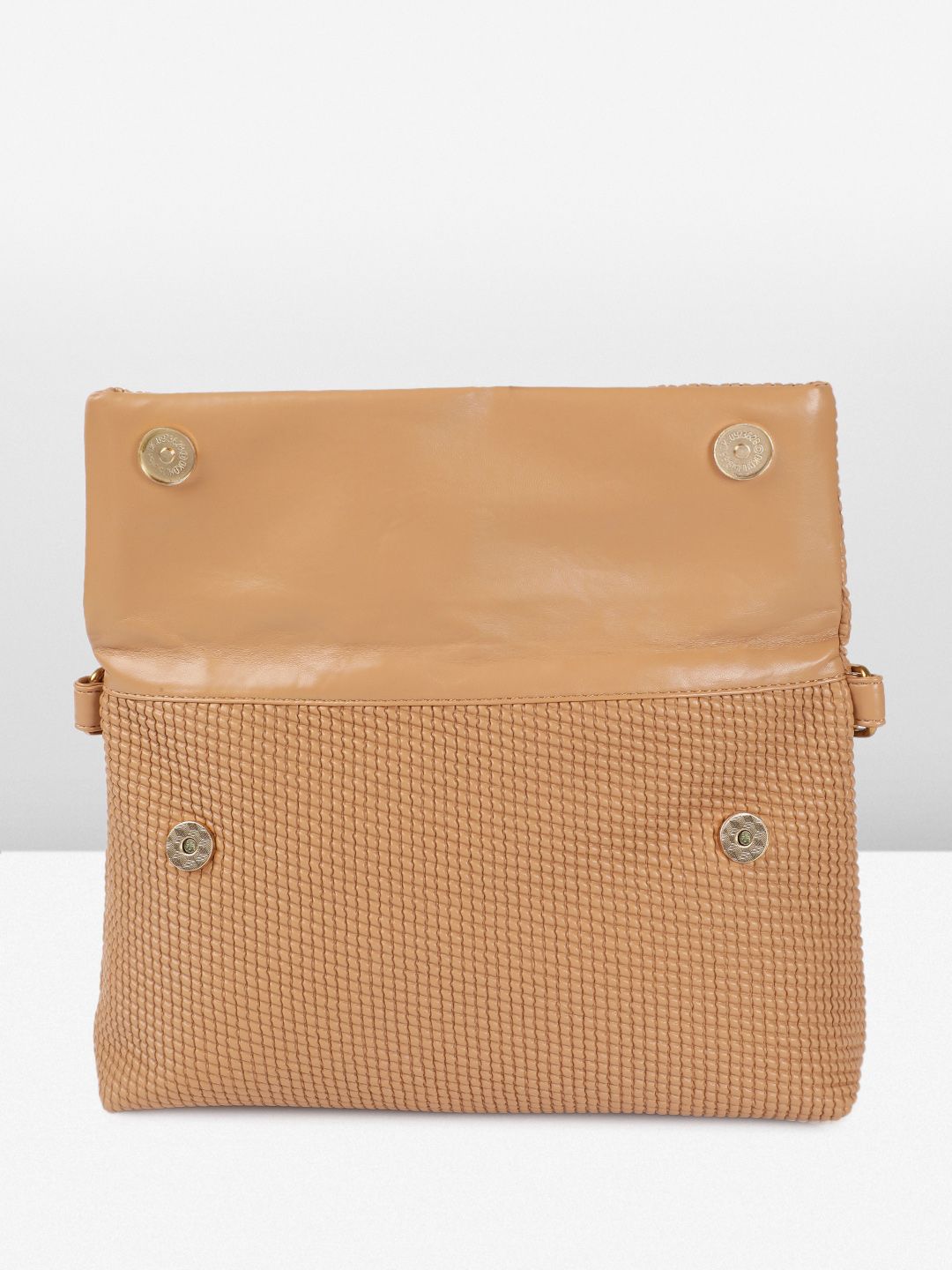 DressBerry Textured Structured Handheld Bag