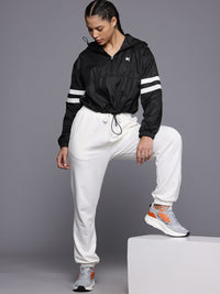 HRX by Hrithik Roshan Hooded Crop Tailored Jacket