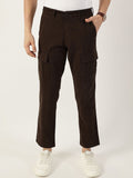 Thomas Scott Men Smart Easy Wash Cargos Trousers