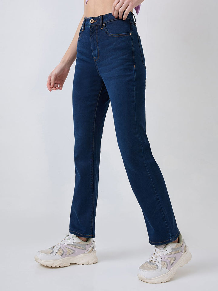 SPYKAR Women High-Rise Highly Distressed Jeans