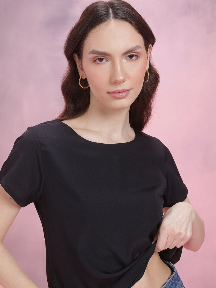 DressBerry Round Neck Top