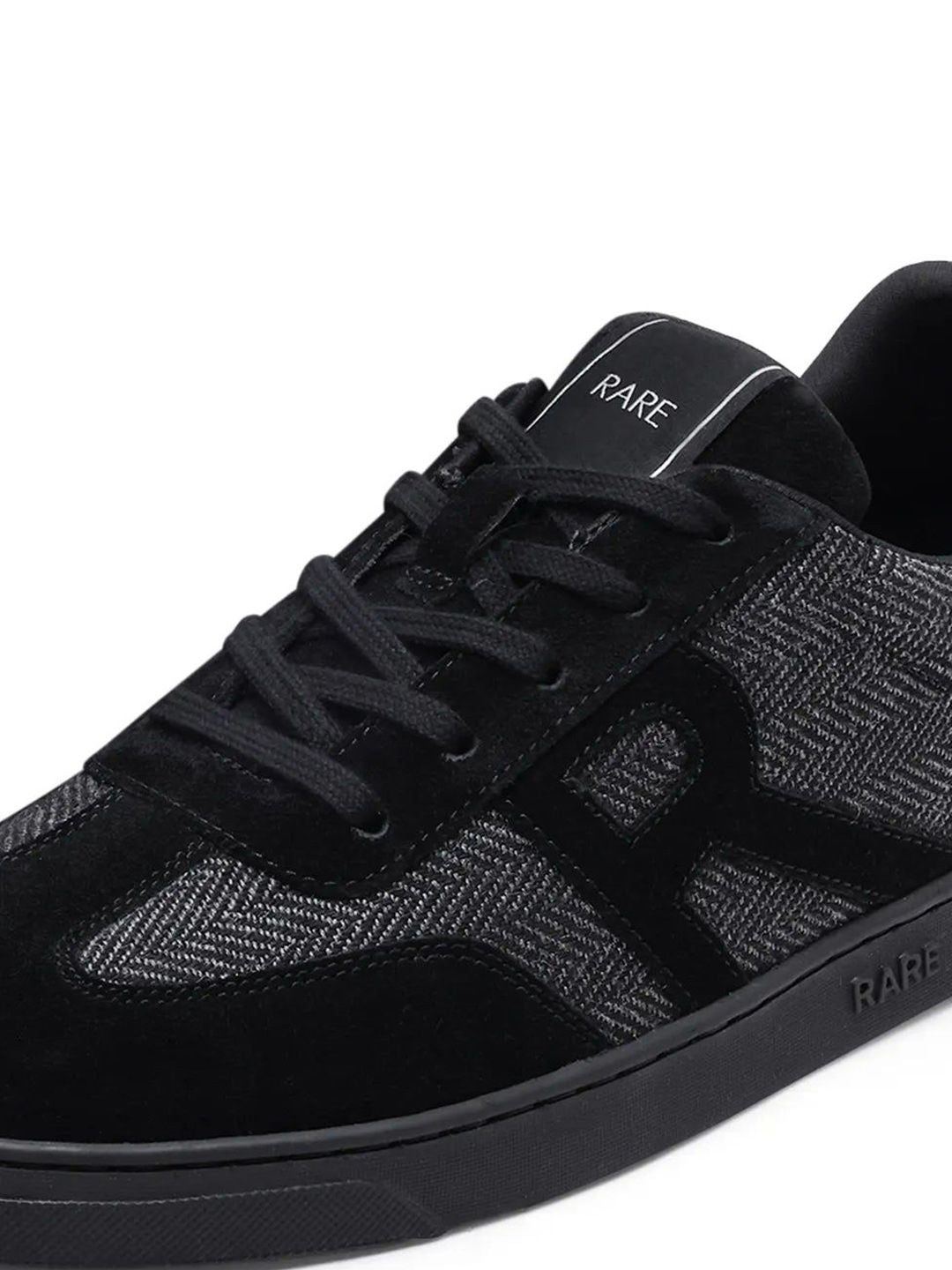 RARE RABBIT Men Colourblocked Suede Sneakers