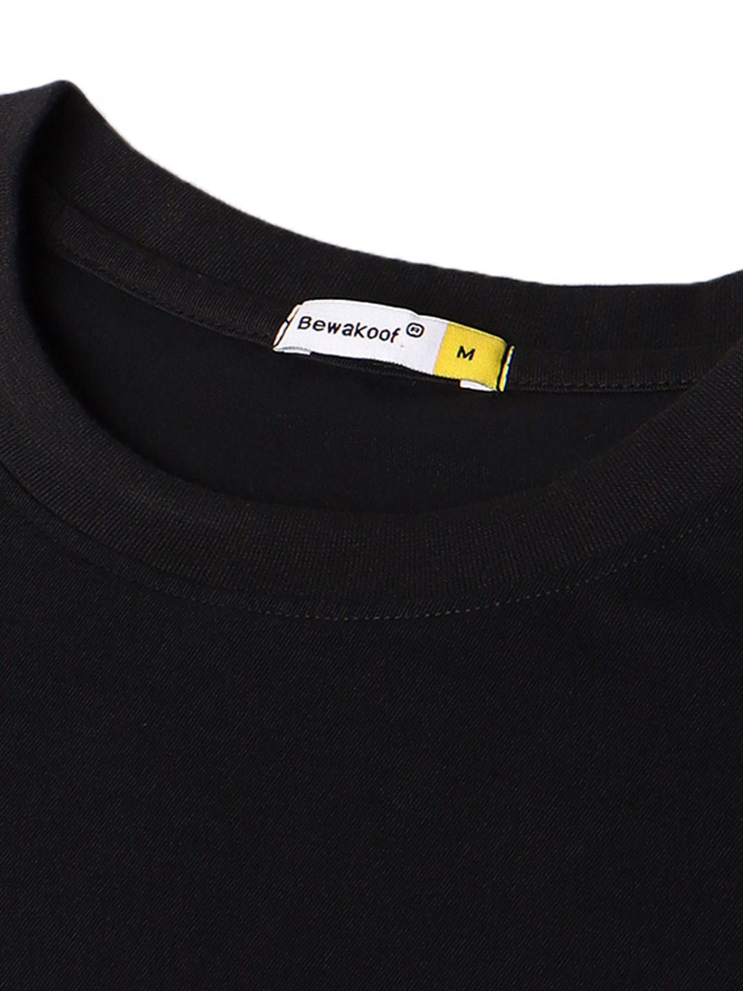 Bewakoof Men Official Nasa Merchandise Fly Me To The Moon Graphic Print Oversized T-shirt