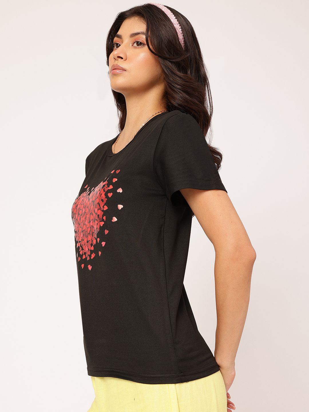 DressBerry Flirty Revelations Printed T-shirt