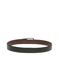 Teakwood Leathers Men Textured Leather Reversible Formal Belt