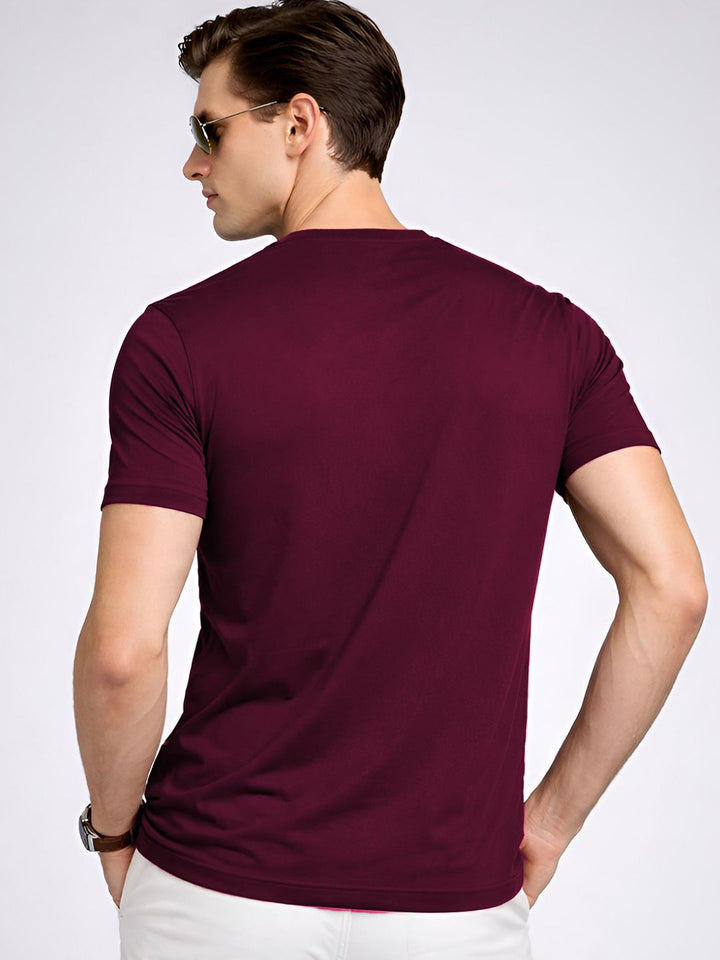 ADRO Men Typography Printed T-shirt
